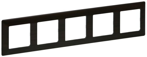 Рамка универсальная Legrand Valena Life 5-м. темное дерево фото Рамка универсальная Legrand Valena Life 5-м. темное дерево картинка